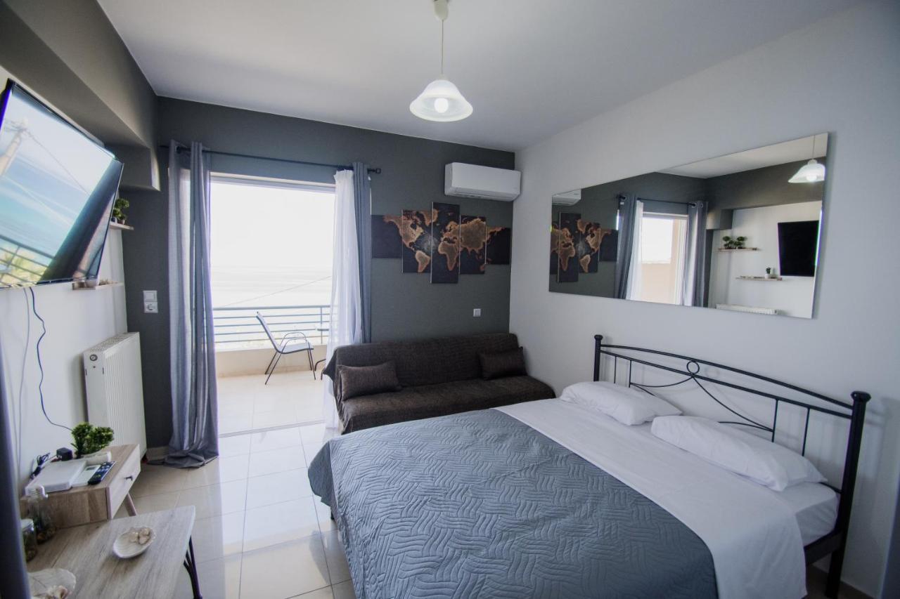 Pavlos Standard Studio With Sea View Rethymno Exteriér fotografie