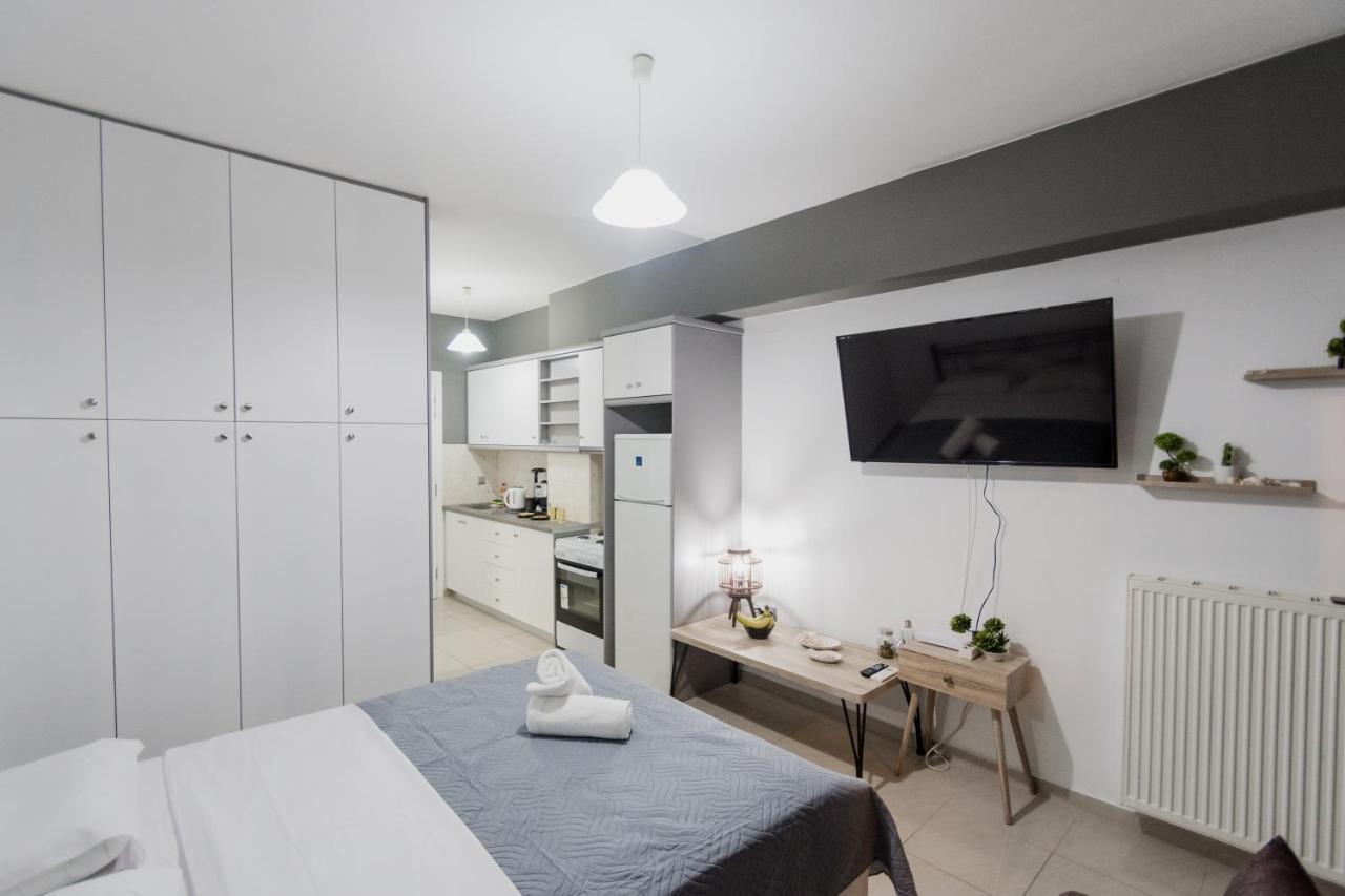 Pavlos Standard Studio With Sea View Rethymno Exteriér fotografie