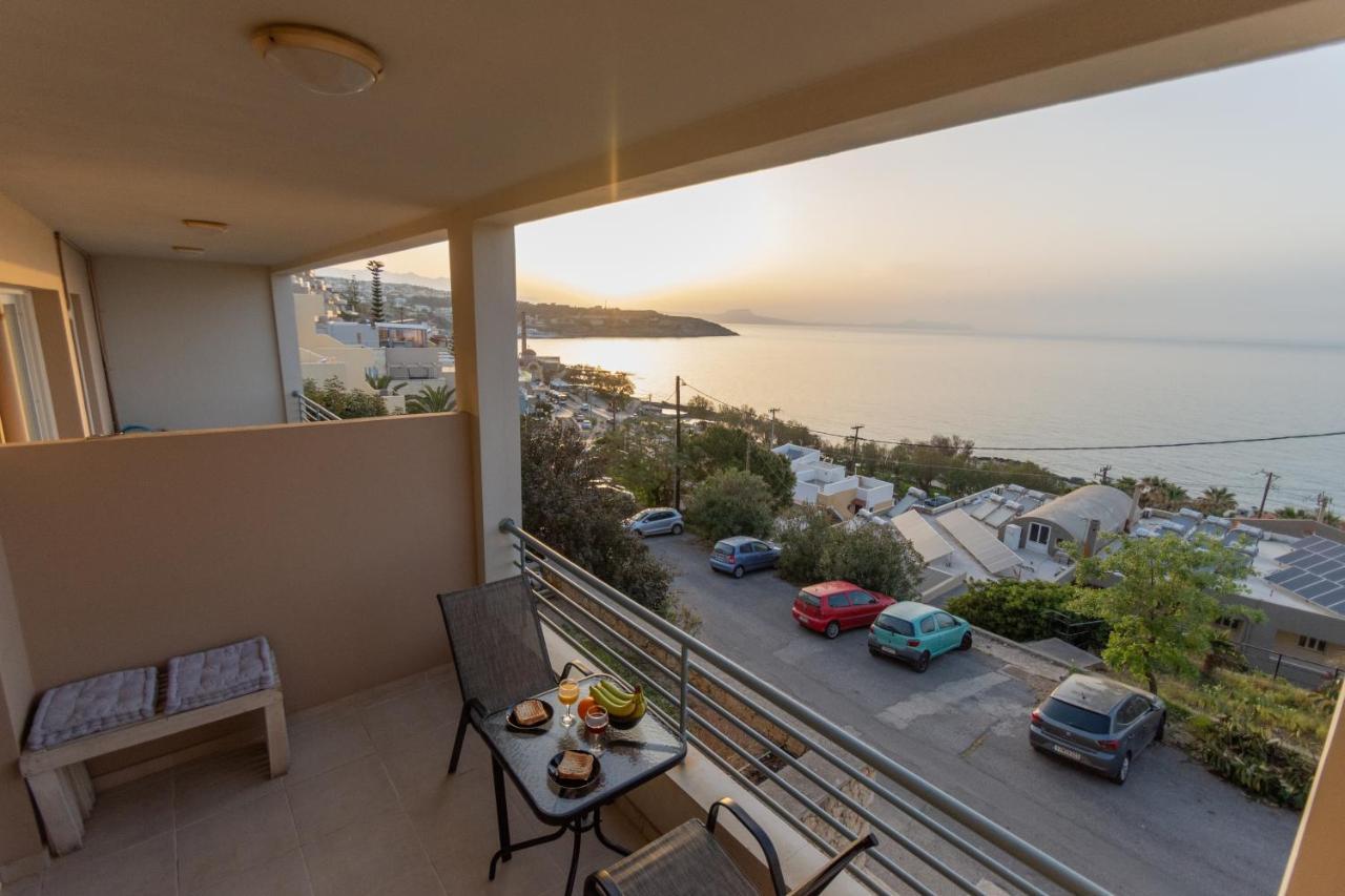 Pavlos Standard Studio With Sea View Rethymno Exteriér fotografie